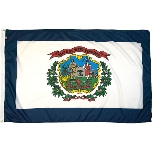 Bandera Estatal Flag De Virginia West Virginia, 3' x 5'